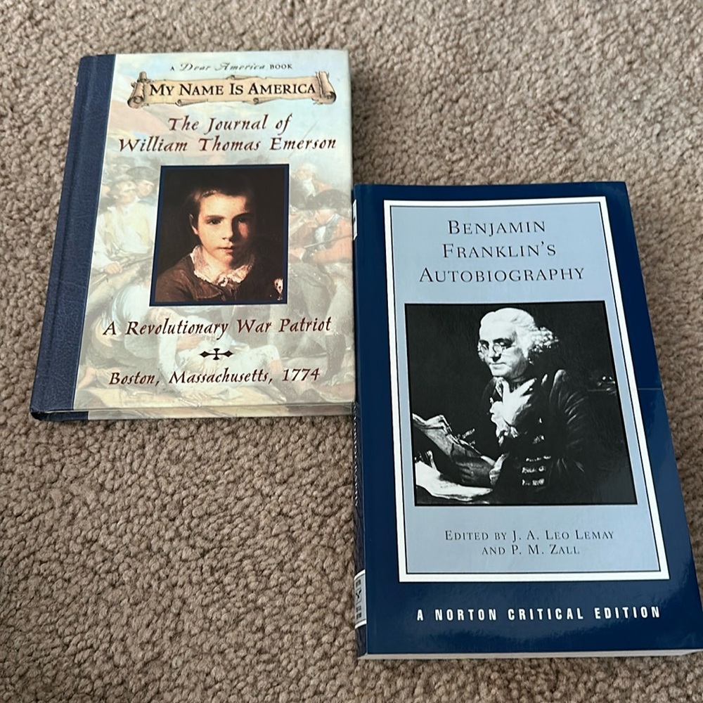 Ben Franklins Autobiography/My Name is America Journal of William Thomas Emerson